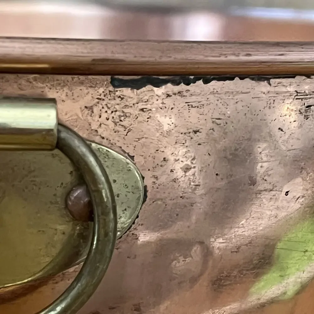 Vintage Copper Mixing Bowl 10